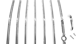 55-57 Chevrolet Nomad Tailgate Trim, Complete Kit