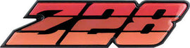 1980-81 Camaro Orange "Z28" Grill Emblem