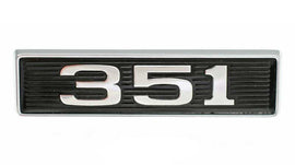 1969 351 Hood Scoop Emblem - Pin Mount
