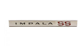 1965 Impala SS Rear Lower Molding Emblem, Impala SS