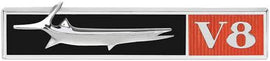 1968 Plymouth Barracuda fender emblem Right Hand side