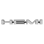 1969 Mopar Hemi hood emblem for Air Grabber and Ram Charger hoods