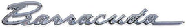 1968 Plymouth Barracuda chrome fender emblem