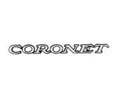 1969-72 Dodge "Coronet" fender emblem