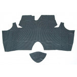 Camaro Trunk Mat, Houndstooth Vinyl, Gray, 1970-1973