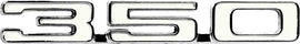 1968 Camaro SS "350" Fender Emblem; RIGHT