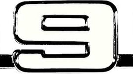 1969 "396" Fender Emblem