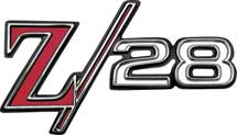 1969 Camaro "Z/28" Fender Emblem