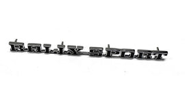 1970-73 "Rally Sport" Fender Emblem