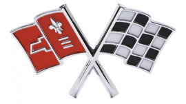 1965 Corvette Front X-Flag Emblem