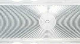 1967 Camaro standard back up lamp lens with GM markings