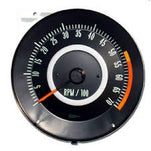 1967 camaro tachometer 5500 redline