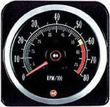 1969 camaro tachometer late Z/28