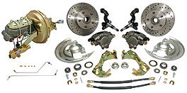 1968-7 Chevrolet Nova drop spindle front disc brake conversion kit
