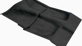 1970-73 passenger compartment 80/20 loop factory carpet black for automatics