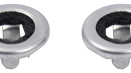 1968-72 OEM Style Door Lock Knob Ferrules