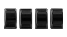 temperature control knob set 4 pieces black