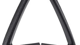 1973-81 Bucket Seat Belt Guide ; Triangle ; Black ; Each