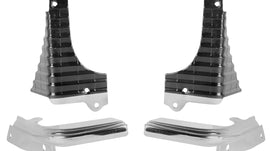 Chevelle Grille Extensions, 1968 Outer 4-Piece, Upper and Lower