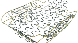 1966-67 Chevelle Seat Spring Bucket - Bottom/Side Support