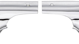 1966-67 Chevelle Convertible Header Molding Chrome Caps
