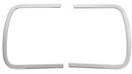 Rear Panel C Moldings, 1964 Chevelle