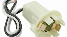 1964-68 Light Socket, Turn Signal 2-Wire, Fits 1-1/8" Hole Metal Housing, w/Locating Tab