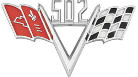 1964-77 Chevelle Fender Emblem, V-Flags 502