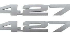 1964-77 Chevelle Engine Number Emblem, Stainless Steel 427
