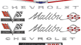 Nameplate Kit, 1965 Chevelle 396 Malibu, SS