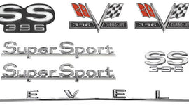 Nameplate Kit, 1966 Chevelle Super Sport SS396