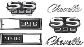 Nameplate Kit, 1968 Chevelle SS396