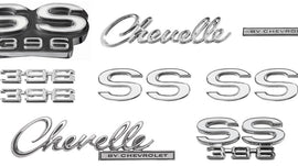 Nameplate Kits, 1969 Chevelle SS396