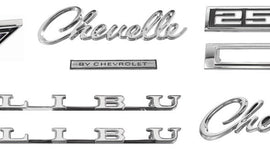 Nameplate Kits, 1969 Chevelle 250 Malibu