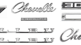 Nameplate Kits, 1969 Chevelle 307 Malibu