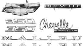 Nameplate Kit, 1970 Chevelle 350 Malibu