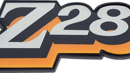 1978 Camaro "Z28" Yellow Rear Panel Emblem