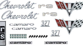 1967 Camaro RS with 327 Emblem Kit