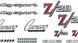 1969 Camaro 302 Z28 with RS Option and Cowl Hood Emblem Kit