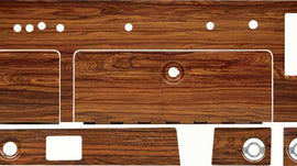 1969 Camaro Complete Dash Woodgrain Set - 6 piece set