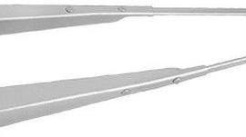 WIPER ARM PAIR (BRUSHED CHROME) 1967-69