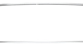64 /65 Chevelle Hardtop Coupe rear window moldings 5 piece kit