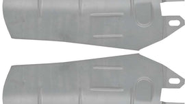 1970-74 Mopar E-Body Muffler Heat Shields - Pair