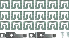1971-73 Mopar E-Body 20 Piece Rear Window Molding Clip Set