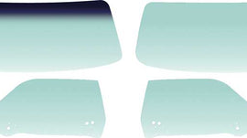 1970-74 Plymouth Barracuda / 'Cuda Hardtop 6 Piece Tinted Glass Set