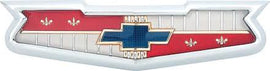 1956 Chevrolet Hood emblem assembly V8 - Restorers Choice
