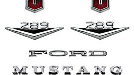 1966 "GT" Emblem Kit
