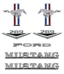 1965-66 V8 Coupe/Convertible Emblem Kit