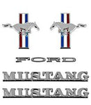 1965-66 6 Cylinder Coupe/Convertible Emblem Kit