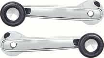 1968-74 Mopar A, B / E-Body Window Chrome Crank Handles (Pair)